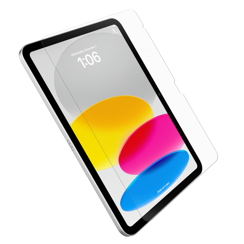 product image 1 - Protecteur d'écran iPad (A16/10th gen) Premium Glass with Antimicrobial Technology